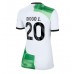 Maillot de foot Liverpool Diogo Jota #20 Extérieur vêtements Femmes 2023-24 Manches Courtes